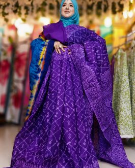 EXCLUSIVE VEGETABLE BATIK SAREE