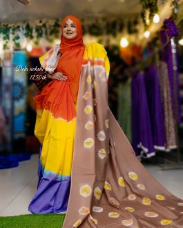 EXCLUSIVE BATIK SILK SAREE