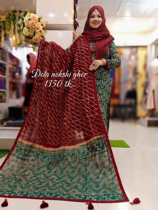 EXCLUSIVE TARCEL VEGETABLE BATIK DRESS